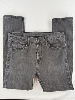 Levi's 508 Gray Slim Straight Denim Jeans